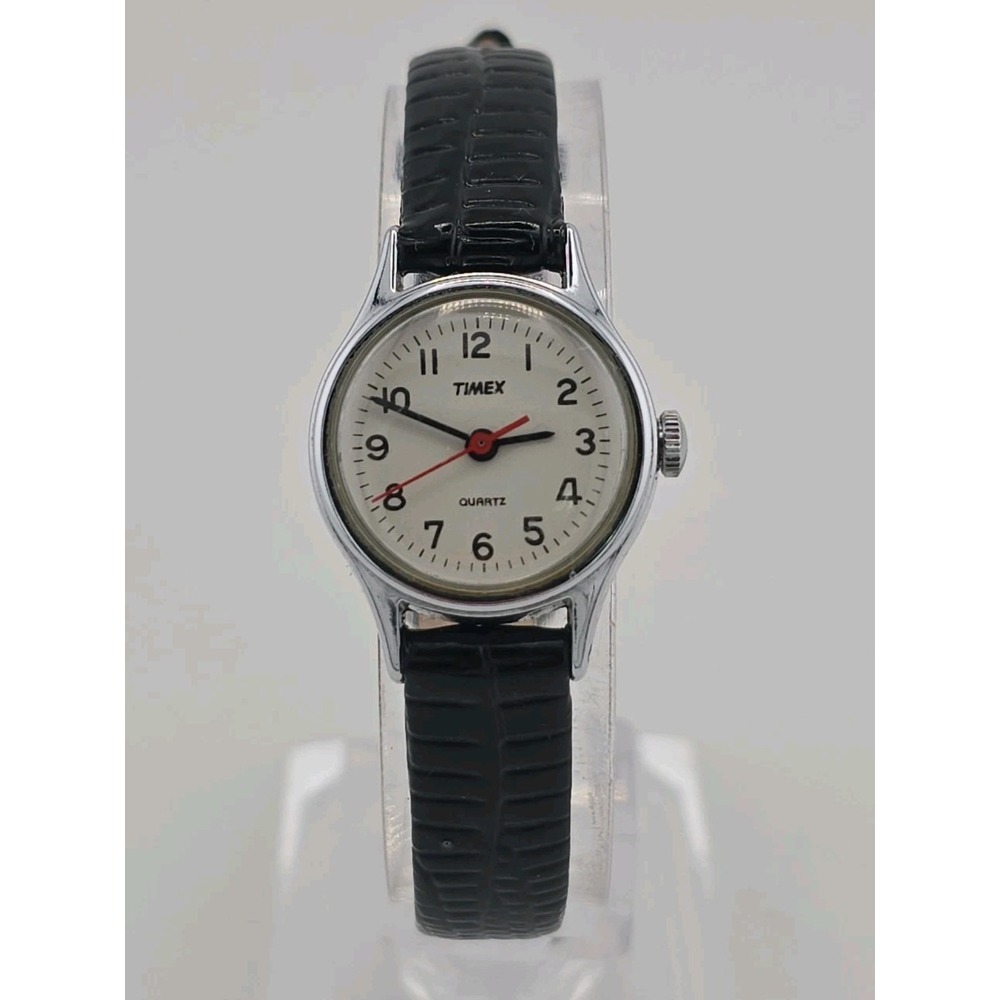 Vintage 1991 Timex Women's Watch Quartz 21mm Silver Tone - New Battery